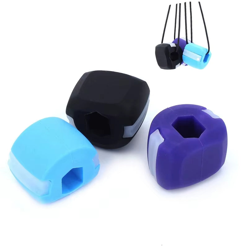 Silica Gel Facial Fitness Ball for Jawline Enhancement and Double Chin Reduction