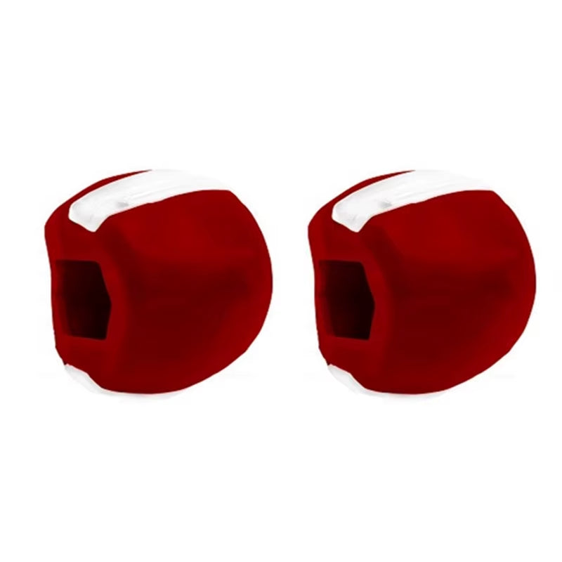 Silica Gel Facial Fitness Ball for Jawline Enhancement and Double Chin Reduction