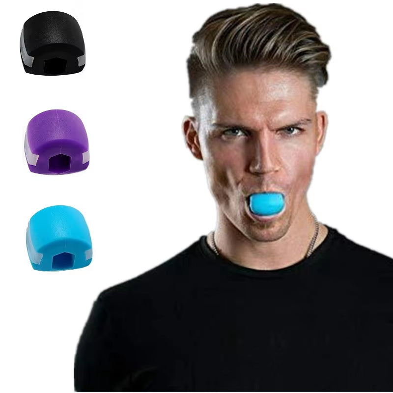 Silica Gel Facial Fitness Ball for Jawline Enhancement and Double Chin Reduction
