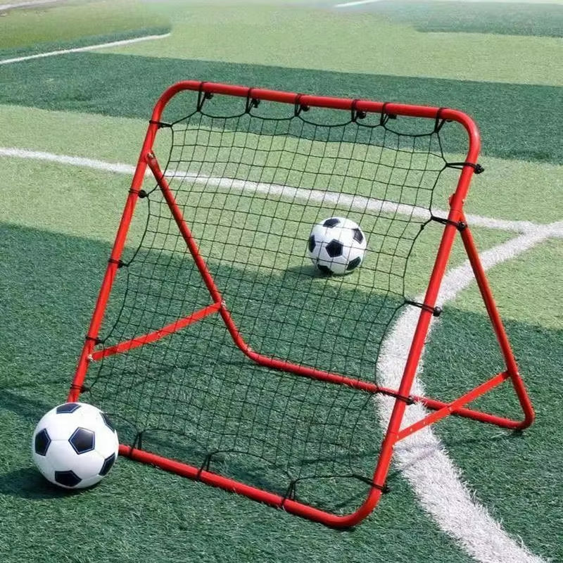 Professional Soccer Rebounder Net - 39.37 x 39.37 Inches with 20 Ropes for Outdoor Use