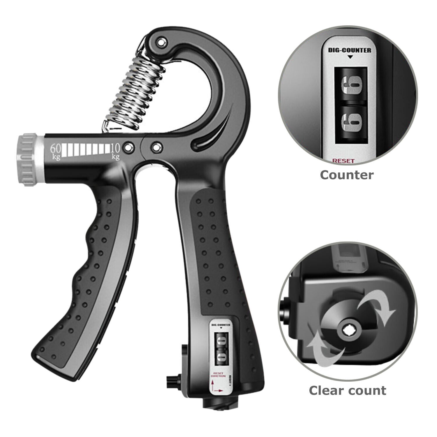 Adjustable Hand Grip Strength Trainer for Enhanced Grip Power and Fitness