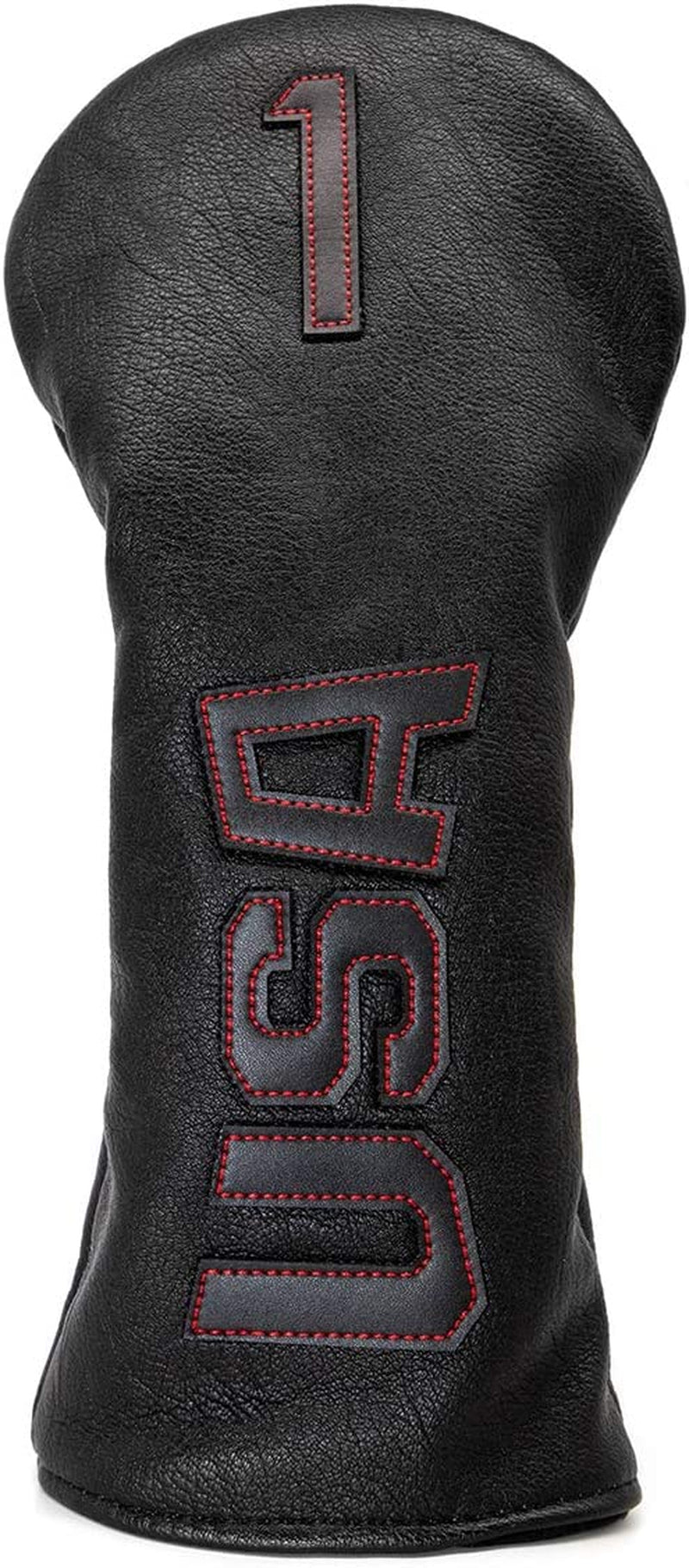 Golf Club Head Covers - USA Leather Driver, Fairway Wood, and Hybrid Headcovers with Number Tags for All Brands